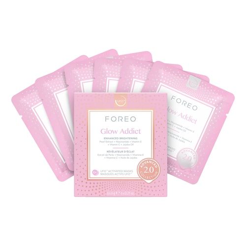  Foreo Foreo - Pielęgnacja Twarzy Ufo Glow Addict 2.0 - Ufo Pielęgnacja Twarzy Advanced Glow Addict 2.0 X6 - Dla Kobiet 