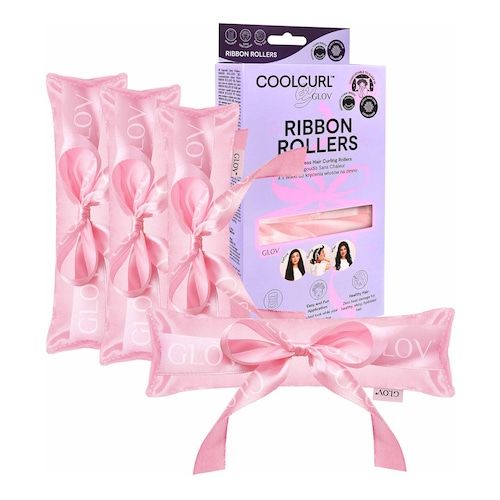  Glov Glov - Coolcurl Ribbon Rollers - Innowacjne Wałki Do Kręcenia Włosów Na Zimno - Coolcurl Ribbon Rollers - Wałki Do - Dla Kobiet 