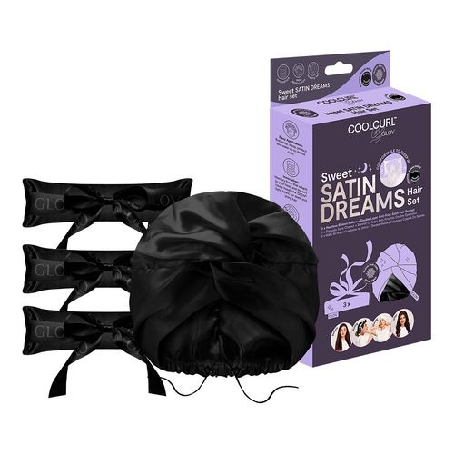  Glov Glov - Coolcurl Sweet Satin Dreams Hair Set - Zestaw Do Włosów - Glov Spa Zestaw Do Krecenia Wlosów Na Zi - Dla Kobiet 