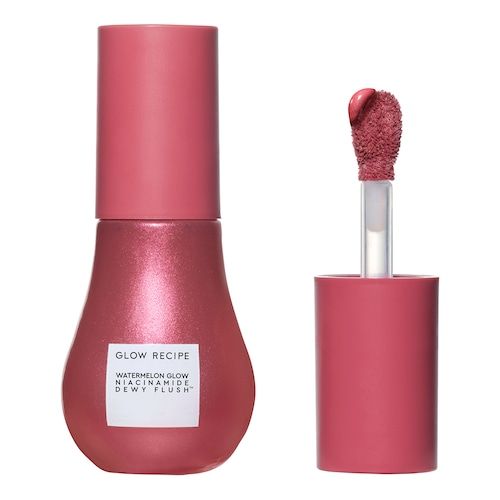  Glow Recipe Glow Recipe - Watermelon Glow Niacinamide Dewy Flush - Rozjaśniający Róż W Płynie - Watermelon Glow Niacinamide-blush Dark - Dla Kobiet 