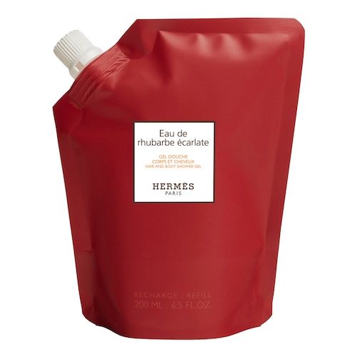  Hermès Hermès - Eau De Rhubarbe écarlate - Żel Pod Prysznic Do Mycia Ciała I Włosów - Eau De Rhubarbe Gel Refill - Dla Kobiet 