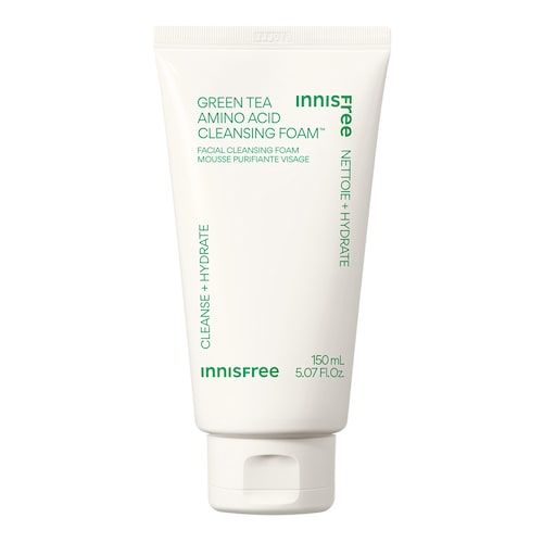  Innisfree Innisfree - Pianka Z Zieloną Herbatą I Aminokwasami - Pianka Oczyszczająca Do Twarzy - Green Tea Cleansing Foam 150 Ml - Dla Kobiet 