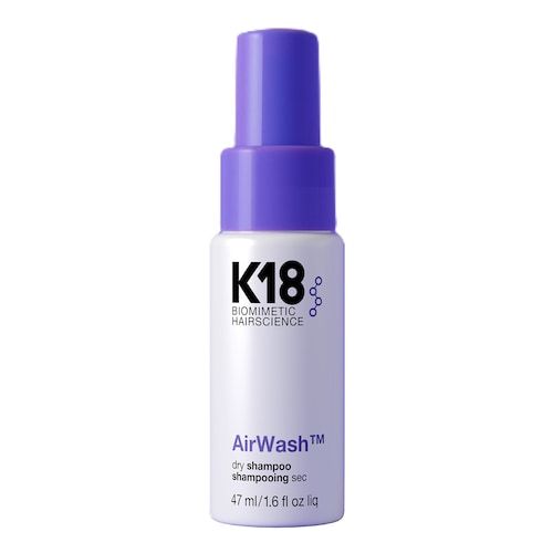  K18 K18 - Suchy Szampon Airwash - Redukuje Sebum I Usuwa Nieprzyjemne Zapachy - Airwash Dry Shampoo Mini - Dla Kobiet 