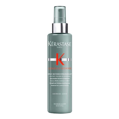  Kérastase Kérastase - Genesis Homme Wzmacniający I Zwiększający Grubość Spray De Force Epassissant - Genesis Homme Spray De Force 150ml - Dla Mężczyzn 