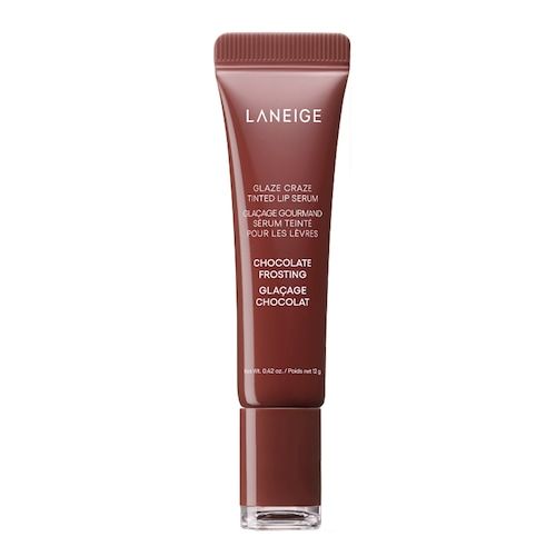  Laneige Laneige - Glaze Craze Tinted Lip Serum - Serum Koloryzujące Do Ust - Glaze Craze Chocolate Frosting 12g - Dla Kobiet 