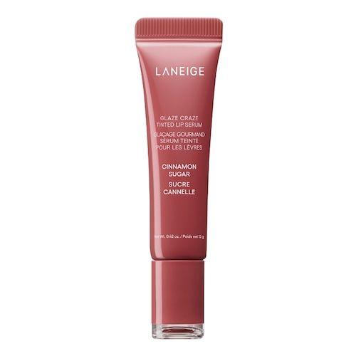  Laneige Laneige - Glaze Craze Tinted Lip Serum - Serum Koloryzujące Do Ust - Glaze Craze Lip Serum Cinnamon Sugar 12g - Dla Kobiet 