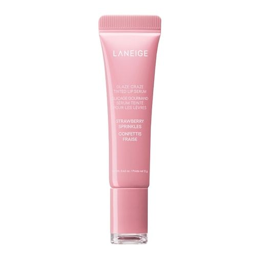  Laneige Laneige - Glaze Craze Tinted Lip Serum - Serum Koloryzujące Do Ust - Glaze Craze Lip Strawberry Spinkles 12g - Dla Kobiet 