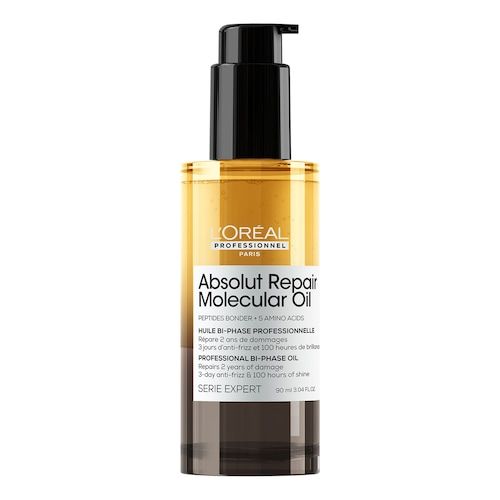  L'oréal Professionnel L'oréal Professionnel - Absolut Repair Molecular - Dwufazowy Olejek Odbudowujący - Absolut Repair Molecular Bi Pha Oil 90ml - Dla Kobiet 