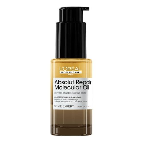  L'oréal Professionnel L'oréal Professionnel - Absolut Repair Molecular - Dwufazowy Olejek Odbudowujący - Absolut Repair Molecular Bi Pha Oil 30ml - Dla Kobiet 