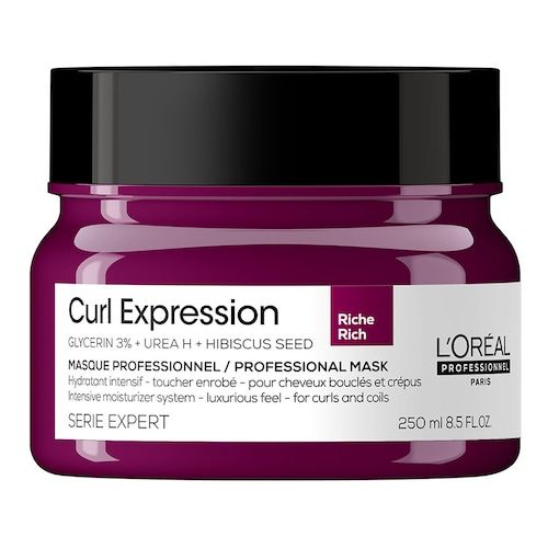  L'oréal Professionnel L'oréal Professionnel - Curl Expression Pielęgnacja Twarzya Bogata - Curl Expression Masque Riche Hydr 250ml - Dla Kobiet 