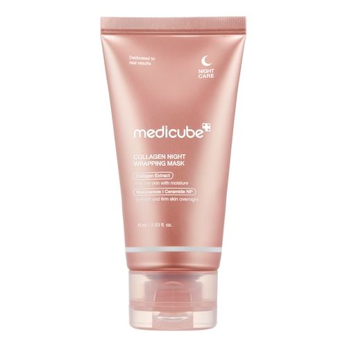  Medicube Medicube - Collagen Night Wrapping Pielęgnacja Twarzy - Ujędrniająca I Rozświetlająca Pielęgnacja Twarzya Na Noc - Collagen Night Wrapping Pielęgnacja Twarzy 75ml - Dla Kobiet 