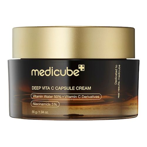  Medicube Medicube - Deep Vita C Capsule Cream - Krem Rozjaśniający I Nadający Blask - Deep Vita C Capsule Cream 55g - Dla Kobiet 