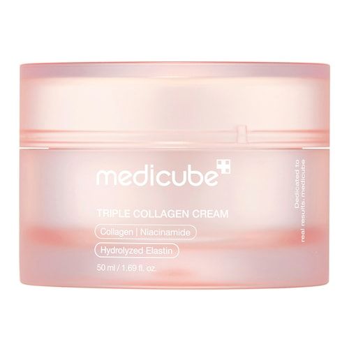  Medicube Medicube - Triple Collagen Cream - Nawilżająco-ujędrniający Krem Do Twarzy - Triple Collagen Cream 50ml - Dla Kobiet 