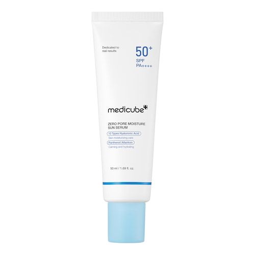  Medicube Medicube - Zero Pore Moisture Sun Serum - Nawilżające Serum Do Twarzy Spf 50+ - Zero Pore Moisture Sun Serum 50ml - Dla Kobiet 
