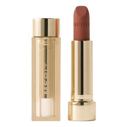  Merit Beauty Merit Beauty - Signature Lip Blush - Matowa Szminka Ze Stopniowalnym Kryciem - Signature Lip Blush - Vendôme - Dla Kobiet 