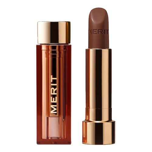  Merit Beauty Merit Beauty - Signature Lip Satin - Satynowa Szminka Z Efektem Drugiej Skóry - Signature Lip Satin 1990 - Dla Kobiet 