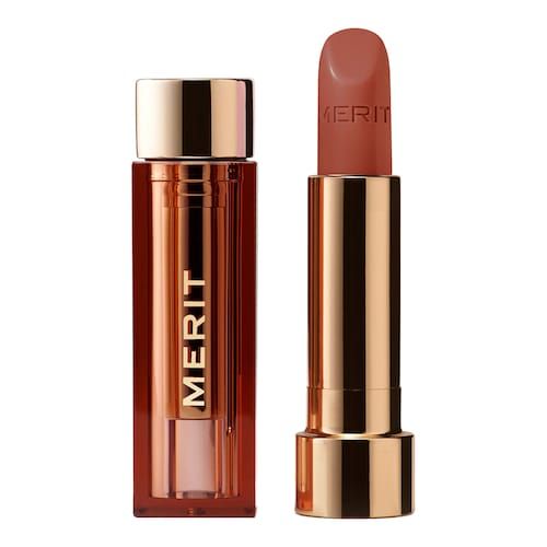 Merit Beauty Merit Beauty - Signature Lip Satin - Satynowa Szminka Z Efektem Drugiej Skóry - Signature Lip Satin Ginger - Dla Kobiet 