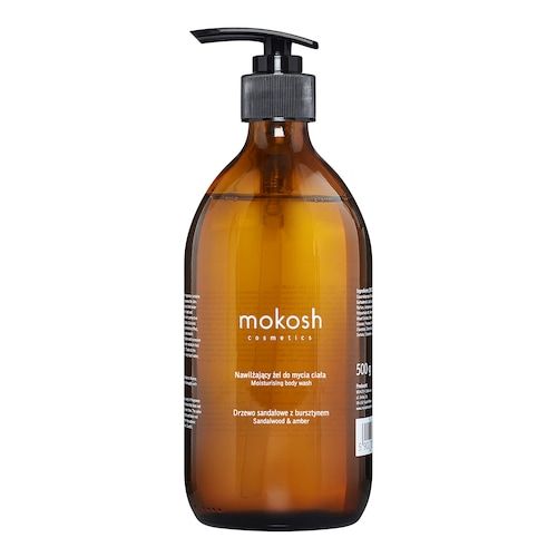  Mokosh Mokosh - Drzewo Sandałowe Z Bursztynem - Nawilżający Żel Do Mycia Ciała - Sandal Tree & Amber Shower Gel 500ml - Dla Kobiet 