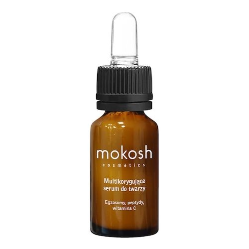  Mokosh Mokosh - Multikorygujące Serum Do Twarzy Egzosomy, Peptydy, Witamina C - Rose With Berry Multicorrective Serum - Dla Kobiet 