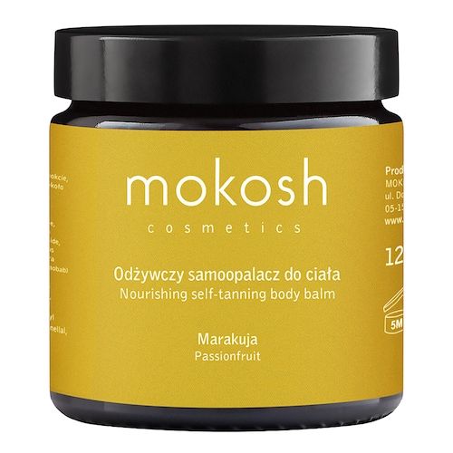  Mokosh Mokosh - Odżywczy Samoopalacz Do Ciała - Marakuja - Passion Fruit Self-tanning Body Cream - Dla Kobiet 