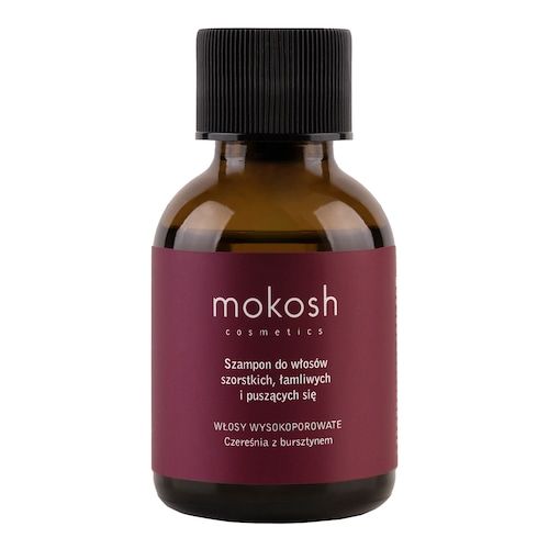  Mokosh Mokosh - Szampon Do Włosów Szorstkich, Łamliwych I Puszących Się - Czereśnia Z Bursztynem - Cherry And Amber Szampon Do Włosów - Dla Kobiet 