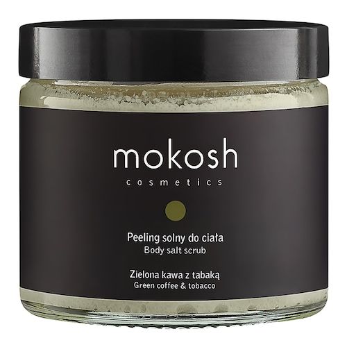  Mokosh Mokosh - Zielona Kawa Z Tabaką - Peeling Solny Do Ciała - Coffee With Tobacco Salt Scrub - Dla Kobiet 