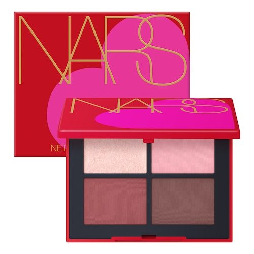  Nars Nars - Sweet Kiss Quad Eyeshadow - Paleta 4 Cieni Do Powiek - Quad Eyeshadow Sweet Kiss - Dla Kobiet 