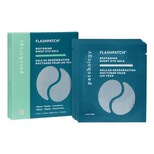  Patchology Patchology - Restoring Night Eye Gels - Żelowe Płatki Na Noc Pod Oczy Format Podróżny - 5 Paires - Dla Kobiet 