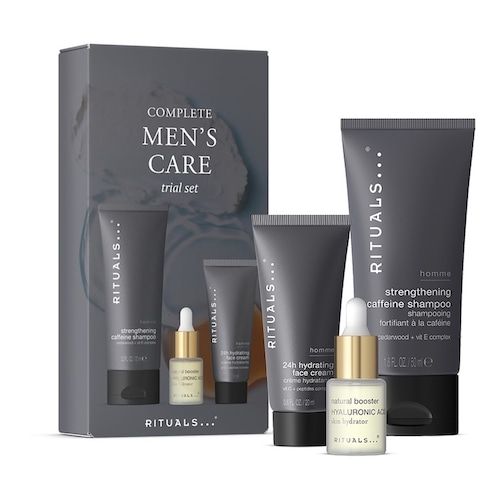  Rituals Rituals - Rituals Homme - Zestaw Do Codziennej Pielęgnacji Twarzy - 6,5 Ml + 20 Ml + 50 Ml - Dla Mężczyzn 
