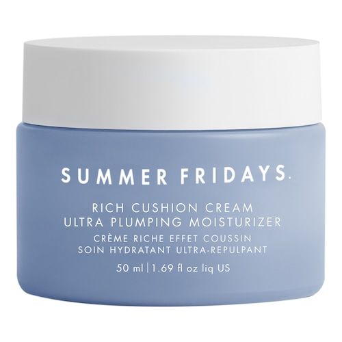  Summer Fridays Summer Fridays - Crème Riche Effet Coussin - Krem Nawilżający I Ujędrniający - Overtime Rich Cushion Cream Plumping - Dla Kobiet 