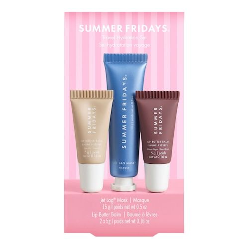  Summer Fridays Summer Fridays - Mini Hydration Set - Zestaw Nawilżający Do Skóry Suchej - Mini Hydration Set - Dla Kobiet 