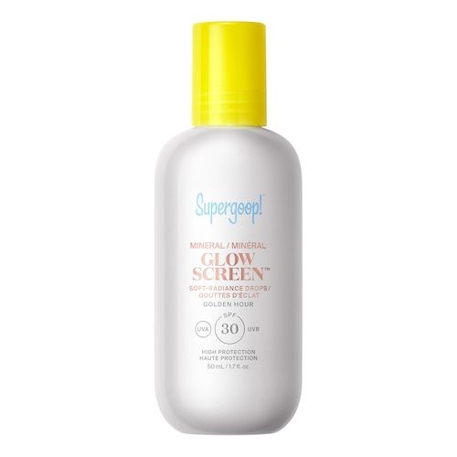  Supergoop! Supergoop! - Glowscreen - Mineralny Krem Przeciwsłoneczny Z Filtrem Spf 30 Pa+++ - Glowscreen Mineral Spf 30 Golden 30ml - Dla Kobiet 