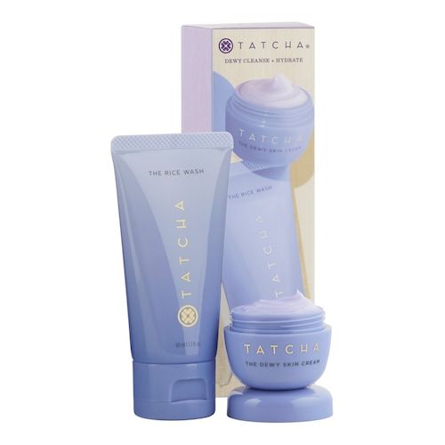  Tatcha Tatcha - Duo Dewy Cleanse & Hydrate - Duet Do Mycia I Nawilżenia (format Podróżny) - Dewy Cleanse + Hydrate - Dla Kobiet 