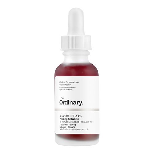  The Ordinary The Ordinary - Roztwór Złuszczający Aha 30% + Bha 2% - Produkt Złuszczający - Hydrators And Oils Aha Bha Peel Sol 30ml - Dla Kobiet 