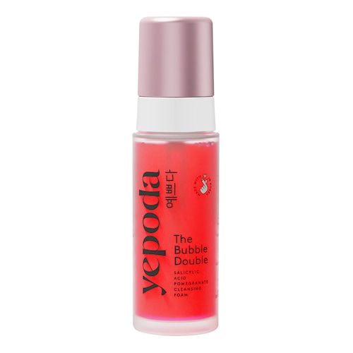  Yepoda Yepoda - The Bubble Double – Pianka Myjąca Z Granatem I Kwasem Salicylowym - Cleanse The Bubble Double 120 Ml - Dla Kobiet 