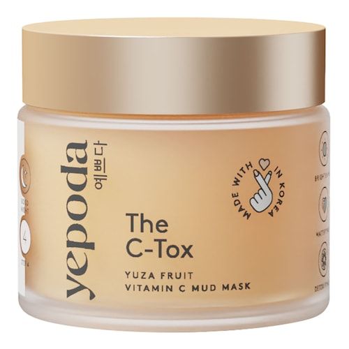  Yepoda Yepoda - The C-tox – Pielęgnacja Twarzya Błotna Z Witaminą C I Kurkumą - Treat The C-tox 80g - Dla Kobiet 