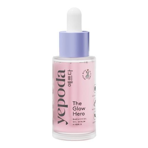  Yepoda Yepoda - The Glow Hero – Olejowe Serum Hybrydowe Z Bakuchiolem - Hydrate The Glow Hero 30ml - Dla Kobiet 
