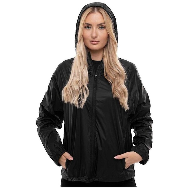  4f  Kurtki Wiatrówki 4f  Veste  Légère Pour Femme Noire  