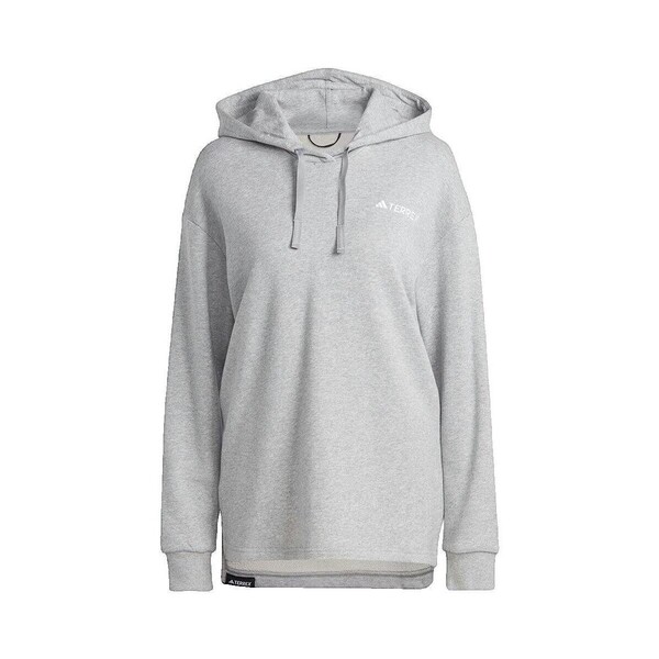 Adidas  Bluzy Dresowe Adidas  Sweat-shirt à Capuche  Terrex Gris  