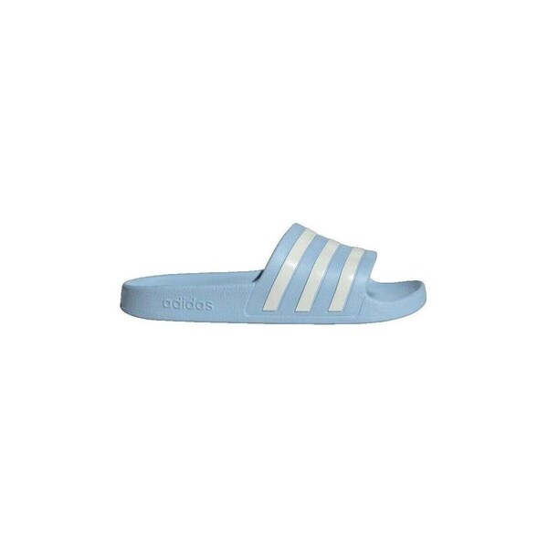  Adidas  Klapki Adidas  Chaussures  Fitness Cuir Bleu  