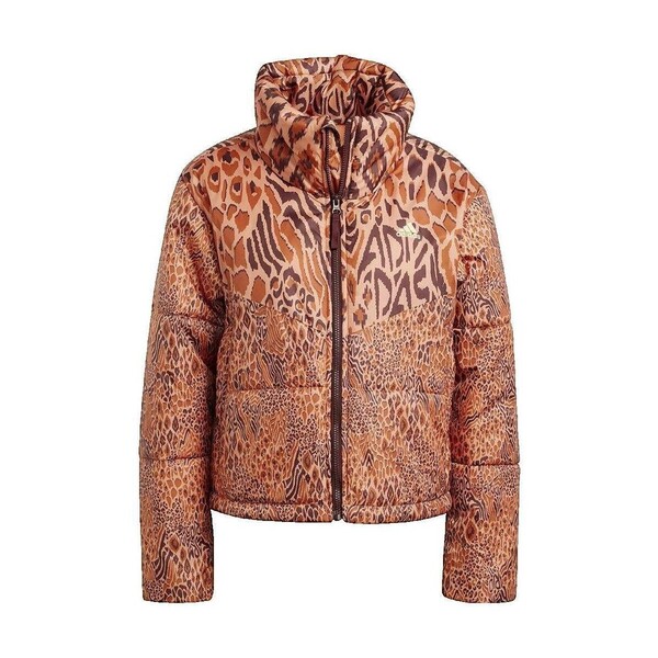  Adidas  Kurtki Pikowane Adidas  Doudoune  Farm Rio Imprimé Tropical  