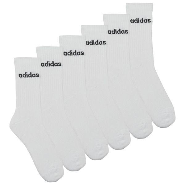  Adidas  Skarpety Adidas  Linear Crew Socks Cushioned Socks 6 Pair Pack  