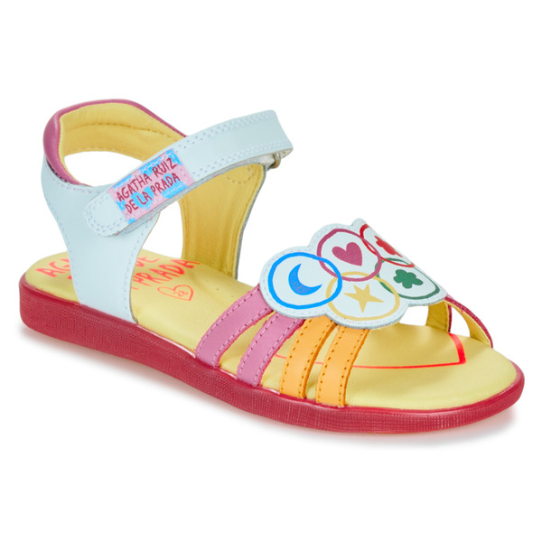  Agatha Ruiz De La Prada  Płaskie Sandały  Agatha Ruiz De La Prada  Sandalia Olimpiadas  