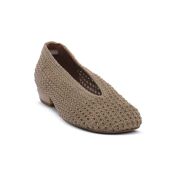  Angel Alarcon  Mokasyn Angel Alarcon  Beige Trenzado  