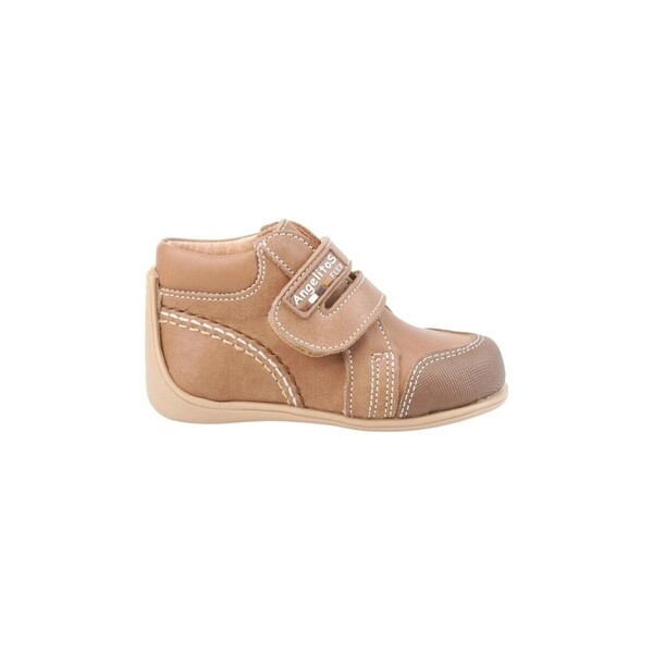  Angelitos  Kozaki I Kalosze Angelitos  610 Bota Velcro Camel  