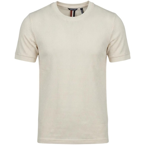  Antony Morato  T-shirty Z Krótkim Rękawem Antony Morato  Regular Fit With Matt Foam Logo Print Mmks02675-fa150216  