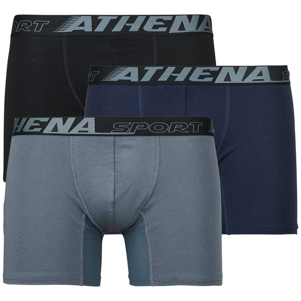  Athena  Bokserki Athena  Air Fit Long Pack De 3  