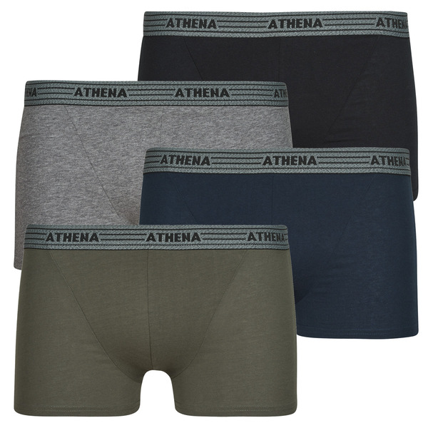  Athena  Bokserki Athena  Basic Coton Pack De 4  
