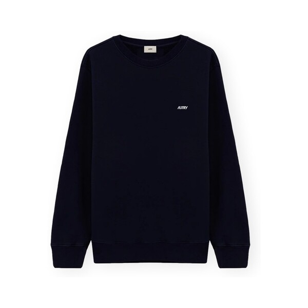  Autry  Bluzy Autry  Embroidered Logo Crewneck Sweatshirt - Blue  