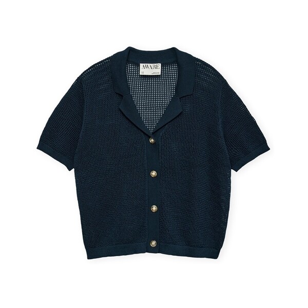  Aware  Bluzy Aware  Saga Cardigan - Dark Sapphire  